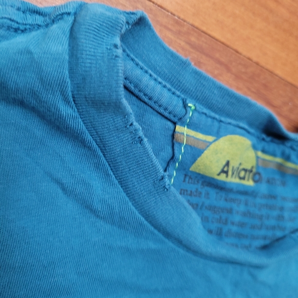 Aviator Nation Shirt Tribe Of Peace Indian Graphic Cropped Boyfriend Distressed - Picture 3 of 13